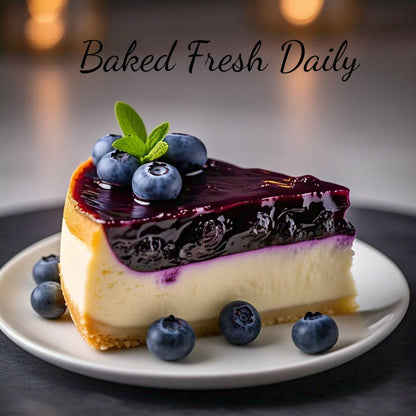 Andy Anand Gluten-Free Blueberry Cake, 9-Inch, 2.8 lb – Hand-Baked, Fresh Blueberries, All-Natural, No Preservatives, Birthday Gift Box