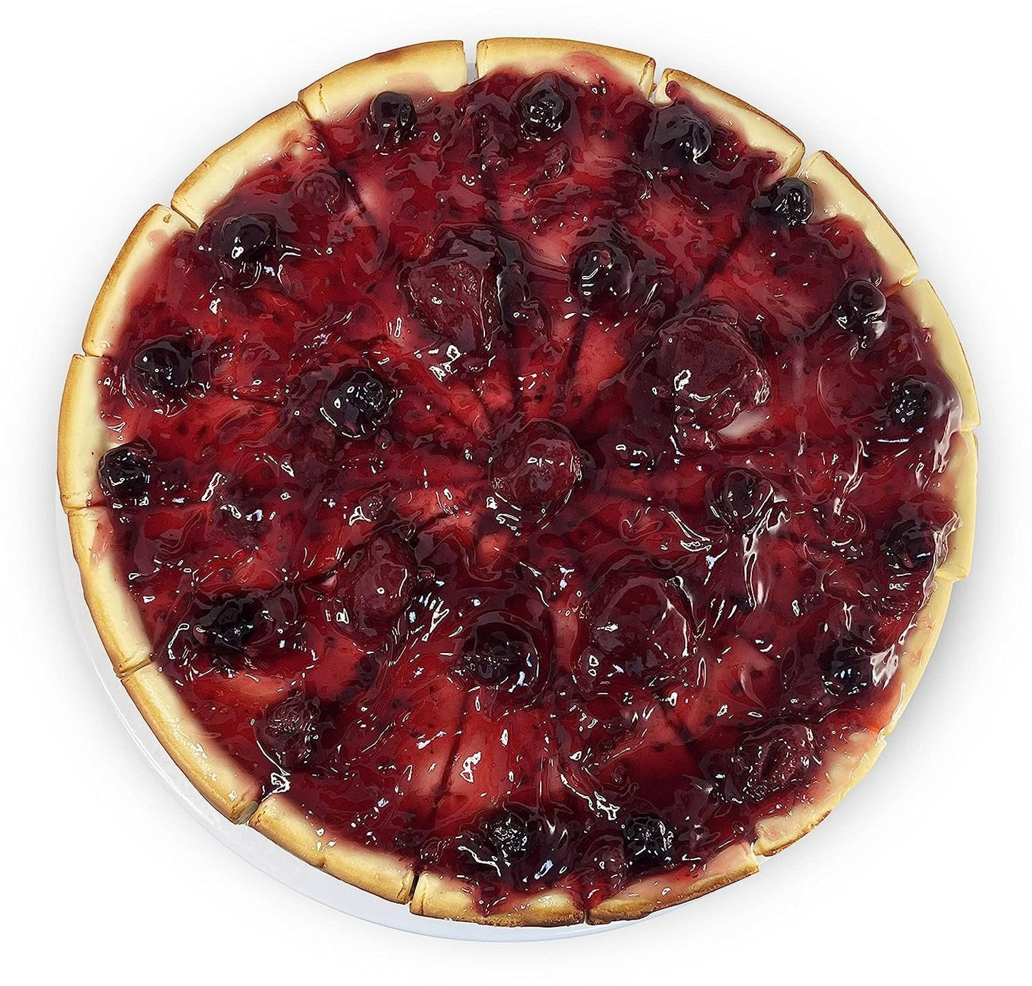 Andy Anand Gluten Free Wild Berry Cheesecake 9" - Delightful Taste, Freshly Baked Like Homemade Gluten-Free Desserts (2.8 lbs)