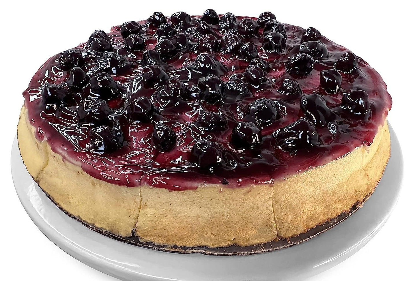 Andy Anand Indulgent Sugar Free Blueberry Cheesecake - Made with Fresh Cream, Perfectly Crafted, Best Cheese Cake For Celebrations & Dessert Lovers (2.8 lbs)
