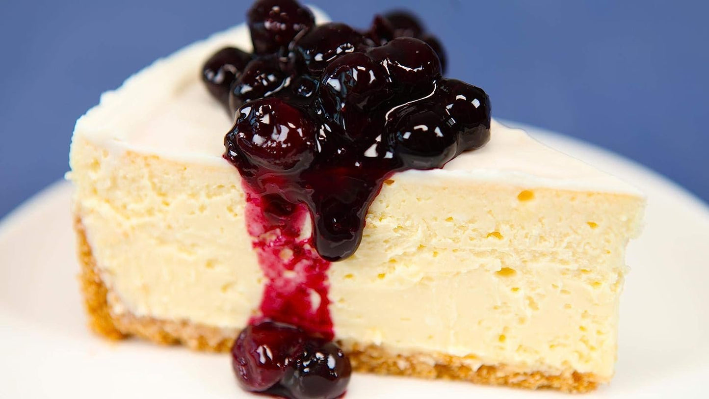 Andy Anand Luxurious New York Style Cheesecake 9" | Handcrafted, Freshly Baked, The Best Cheesecake - Made with Fresh Ingredients and Love (2 lbs)