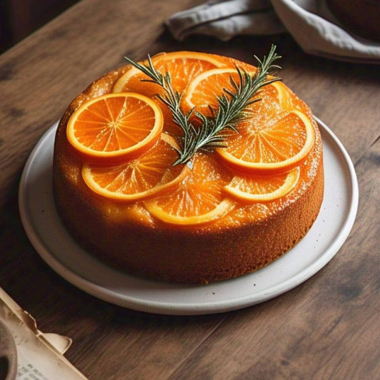 Andy Anand Orange Cake 9" - Crafted To Perfection, Traditional Homemade Cakes For Birthday, Anniversary - Divine Cake Delights (2 lbs)