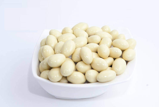 Andy Anand Premium California Greek Yogurt Almond Chocolate Gift Box – 1 lb, Decadent Chocolate Treats, 60% Cocoa Butter, Perfect for Special Occasions