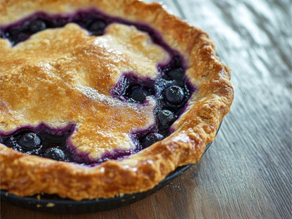 Andy Anand Sugar Free Blueberry Pie (2.9 lbs) - Enjoy the amazing taste of a classic Blueberry Pie without the sugar!