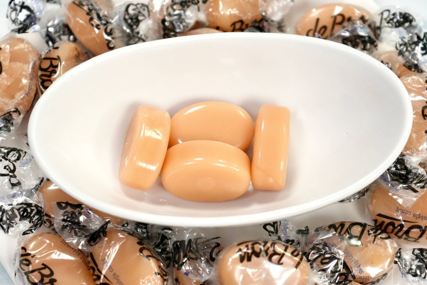 Andy Anand Chocolatier Sugar Free Butter Toffee Hard Candy With Cream Made in Europe Gluten Free, Mouthwatering Experience With Diabetic-friendly, Stevia Sweetened Candy (40 Pcs, 7 Oz)