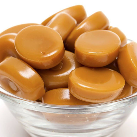 Andy Anand Chocolatier Sugar Free Butter Toffee Hard Candy With Cream Made in Europe Gluten Free, Mouthwatering Experience With Diabetic-friendly, Stevia Sweetened Candy (40 Pcs, 7 Oz)