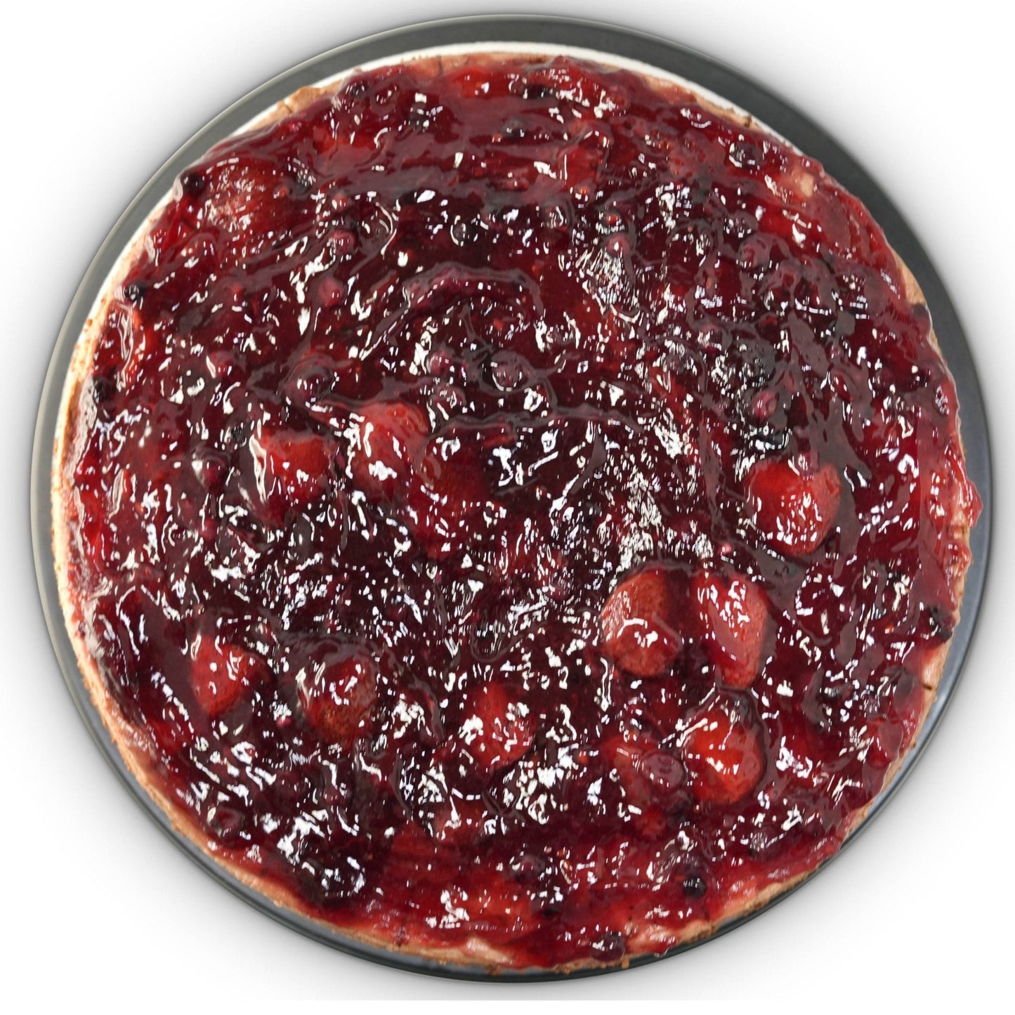 Andy Anand Sugar Free Chocolate Wildberry Mousse Cake (3 lbs) - Enjoy the amazing taste of a classic Chocolate Mousse cake without the sugar! Perfect for guilt-free celebrations