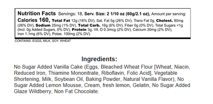 Andy Anand Sugar Free Chocolate Wildberry Mousse Cake (3 lbs) - Enjoy the amazing taste of a classic Chocolate Mousse cake without the sugar! Perfect for guilt-free celebrations