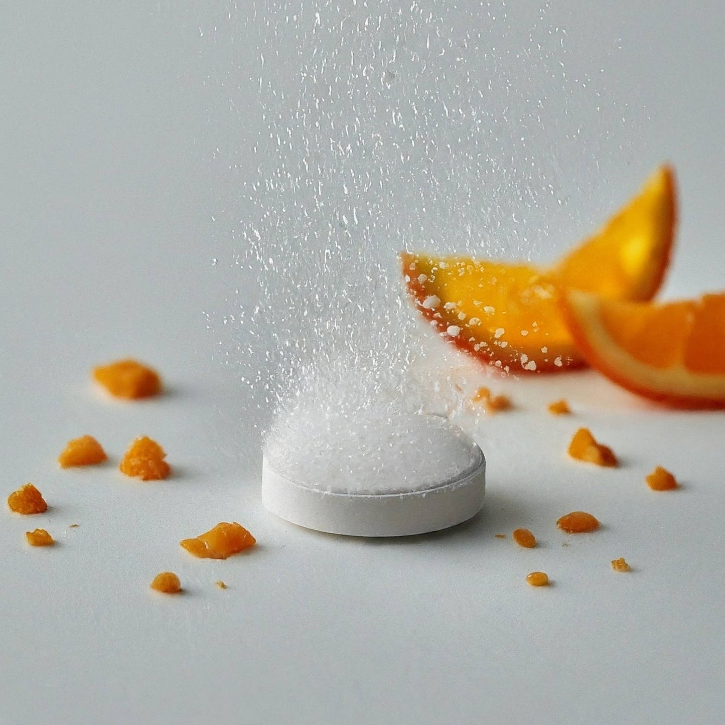 Andy Anand Sugar Free Fizzy candy Lemon & Orange Flavors: 300 Pcs, Italian candy, Effervescent, Delicious & Refreshing, Ideal for Keto, Vegan, Imported Candy 7 Oz