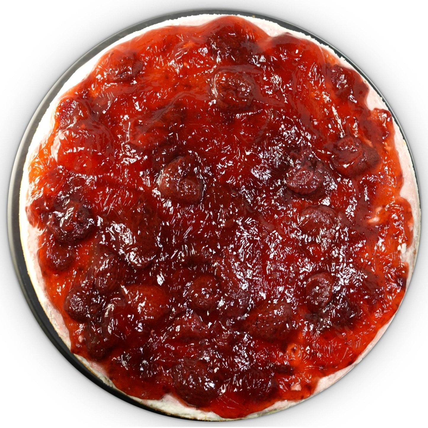 Andy Anand Sugar Free Strawberry Mousse Cake (3 lbs) - Enjoy the amazing taste of a classic strawberry mousse cake without the sugar! Perfect for guilt-free celebrations