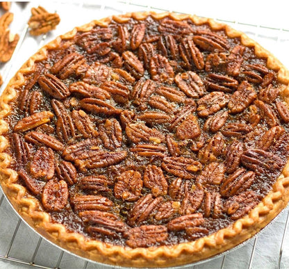 Andy Anand Traditional Pecan Pie 10" - 3.5 lbs, Freshly Made With Natural Ingredients, Natural Goodness Doorstep Delivery