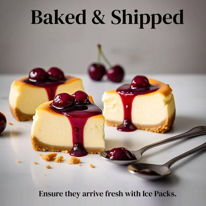 Andy Anand's Deliciously Indulgent Sugar Free Cherry Cake 9" - Soft Creamy & Moist Decadent Cakes From Bakery (2.9 lbs)