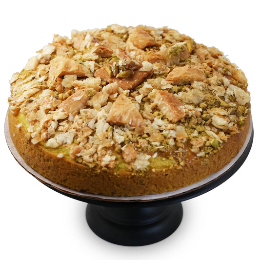 Andy Anand Sugar Free Baklava Pistachios Cake: A Heavenly Fusion, California's Fresh Bakeries That Deliver Sugar Free Cakes (9-inch, 2.8 lbs)