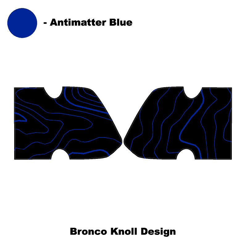 Interior Door Cup Protector Kit - 2021+ Bronco