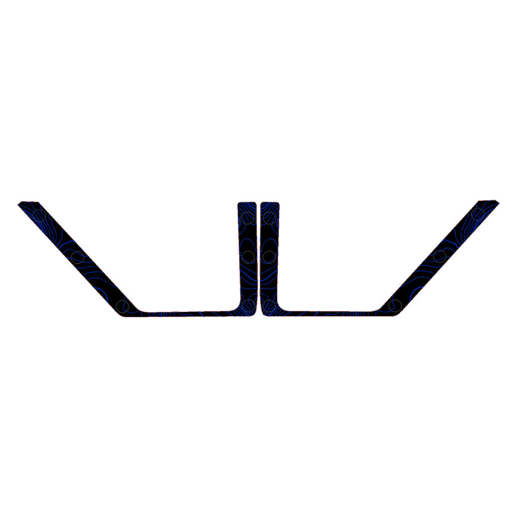 Topo Front Door Net Trim Overlay Kit (Printed Series) - 2021+ Bronco