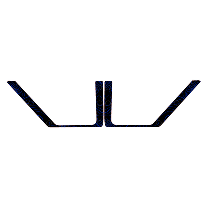 Topo Rear Door Net Trim Overlay Kit (Printed Series) - 2021+ Bronco