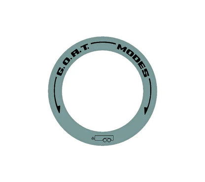 Drive Mode to GOAT Mode Dial Ring Overlay - 2024+ Ranger