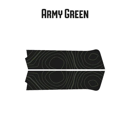 Topographic Outer Hood Trim Overlay (Top) - 2024+ Land Cruiser