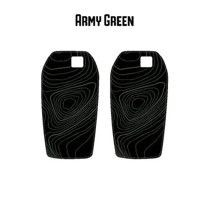 Topographic Key Fob Overlays - 2024+ Tacoma / 2025+ 4Runner