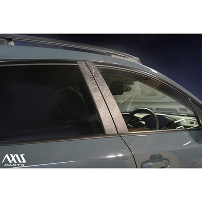 Topographic Map Pillar Overlays - 2024+ Crosstrek