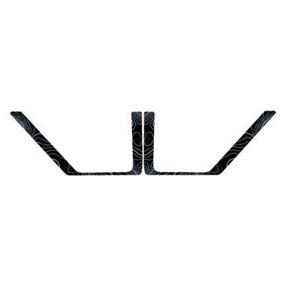 Topo Rear Door Net Trim Overlay Kit (Printed Series) - 2021+ Bronco