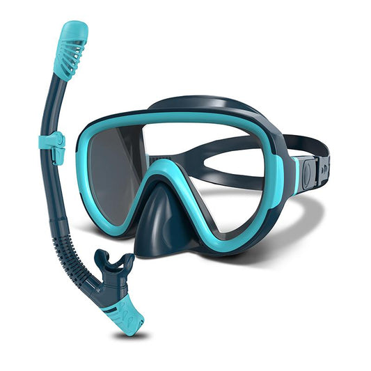 G2RISE SN05 Snorkel Set - Snorkeling Gear Mask with Breath Easy Airflow Tech & Foldable Design for Adults