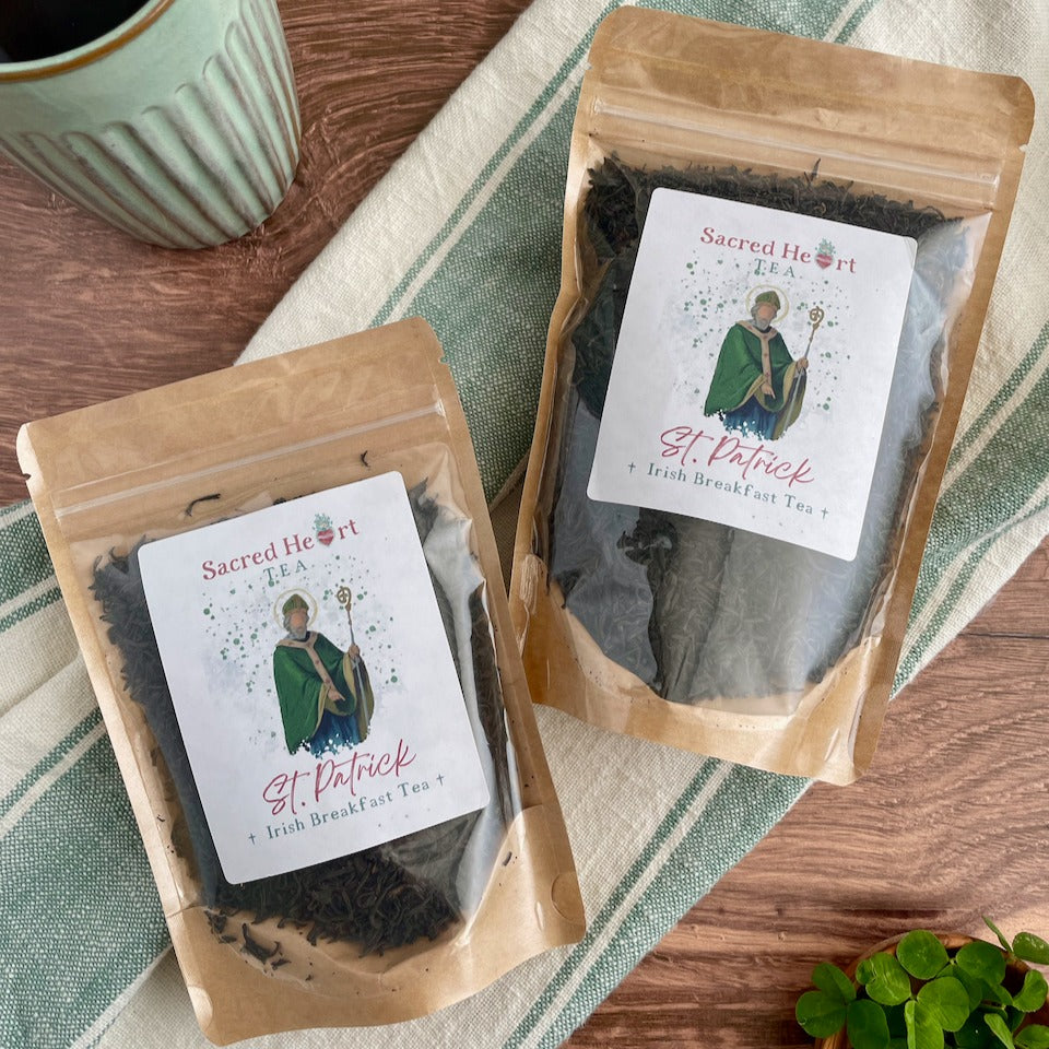 Saint Patrick – Irish Breakfast Loose Leaf Tea | Bold High-Caffeine Black Tea Blend