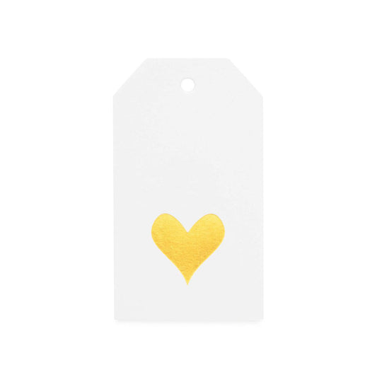 Sugar Paper - 'Gold Heart'  Gift Tag (1CT)