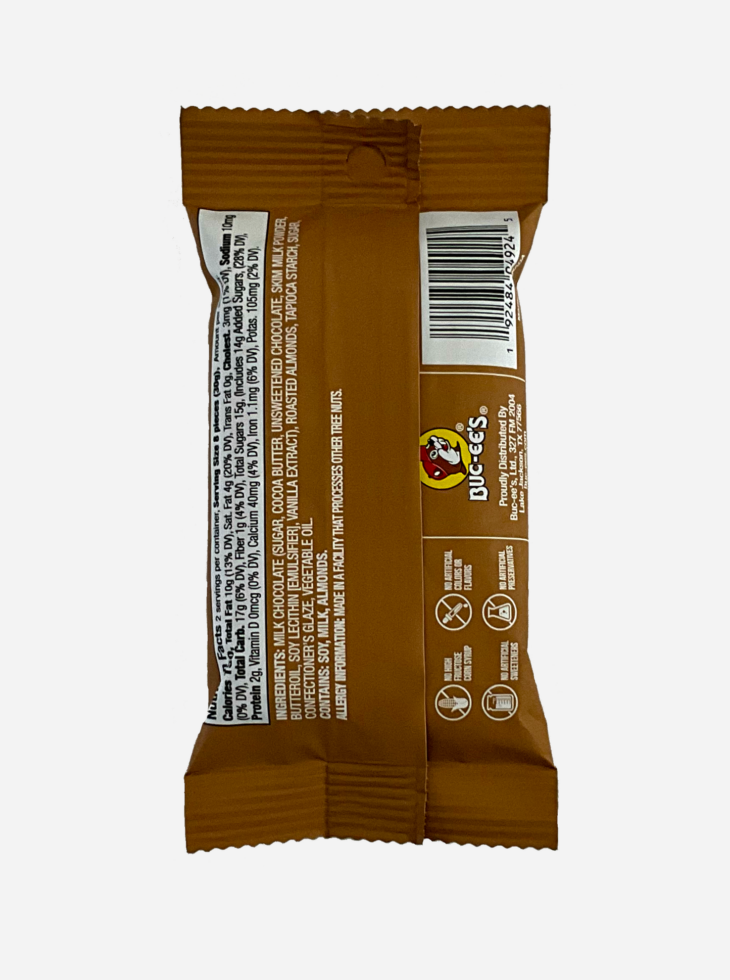 Buc-ee's Milk Chocolate Almonds