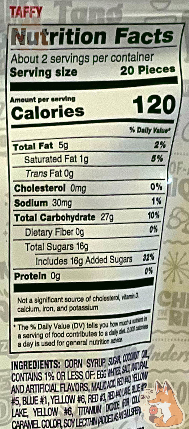 Andersen's Saltwater Taffy