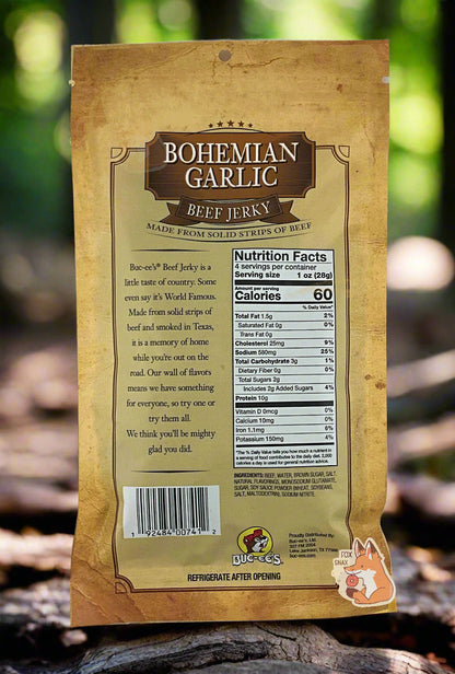 Buc-ee's Bohemian Garlic Beef Jerky