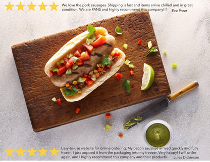 Bacon Sausage 5 Pack - Best Selling Flavors