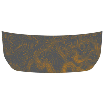 Stealth Topographic Map Hood Overlay (Printed Series) - 2021+ Bronco