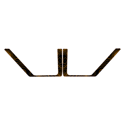 Topo Rear Door Net Trim Overlay Kit (Printed Series) - 2021+ Bronco