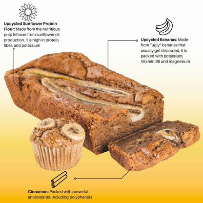 Bake Me Healthy Banana Bread & Muffin Plant-Based Baking Mix Case - 6 Bags