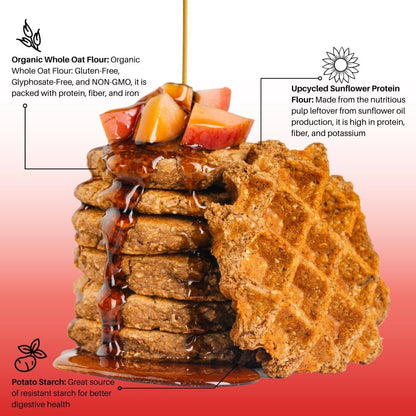 Bake Me Healthy Oatmeal Pancake & Waffle Plant-Based Baking Mix Case - 6 Bags