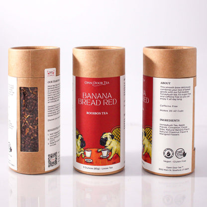Open Door Tea Banana Bread Red