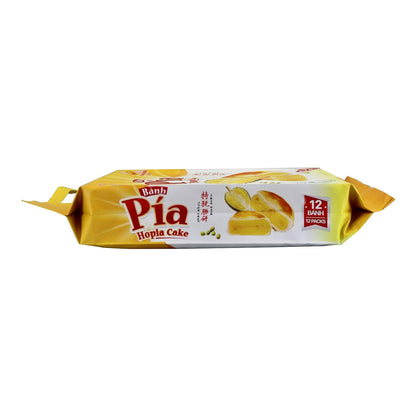 Banh Pia Hopia Cakes, 12 Count, Mungbean - Durian Flavor, 16.8 Ounce