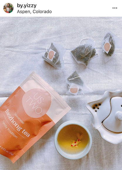 Us Two Tea Family Tradition: Baozhong Tea - 50 Pouches