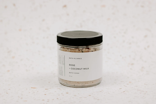 Rose + Coconut Milk Bath Soak