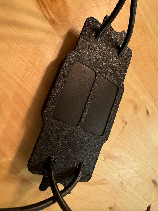 Kingpin Light Switch Double Mounting Plate (Super Pacific)