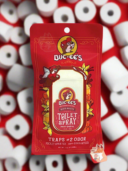 Buc-ee's Poo~Pourri Beaver Nuggets Pocket Toilet Sprayer