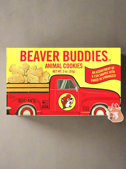Buc-ee's Beaver Buddies Animal Cookies