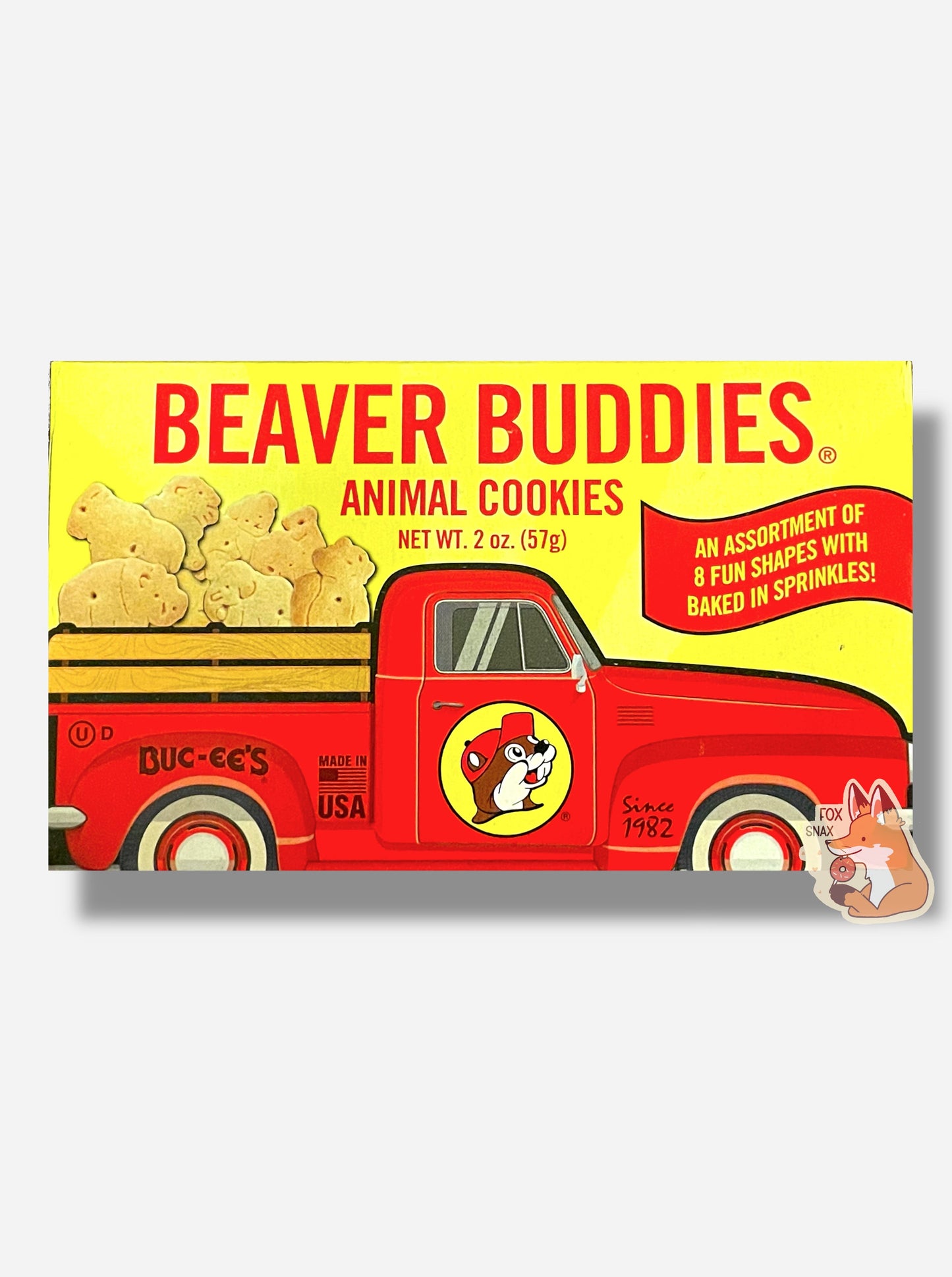 Buc-ee's Beaver Buddies Animal Cookies