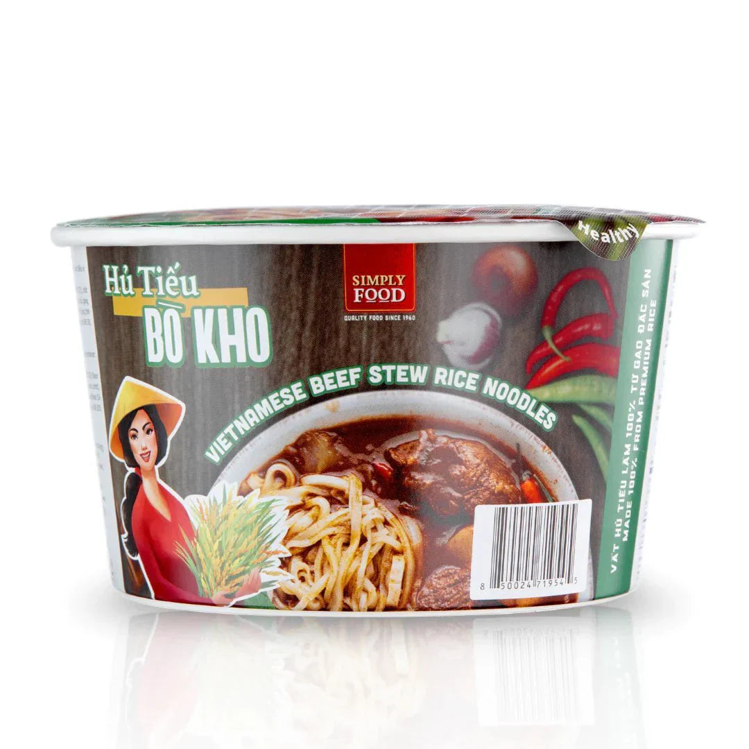 Beef Stew Rice Noodles (Hu Tie Bo Kho) 55g each/ 9 Bowls