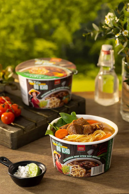 Beef Stew Rice Noodles (Hu Tie Bo Kho) 55g each/ 9 Bowls