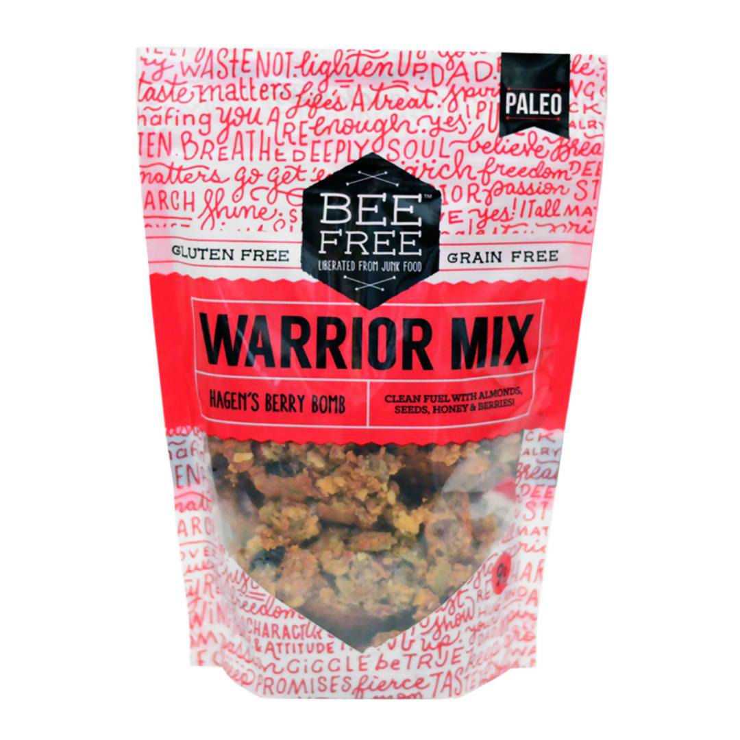 Bee Free Warrior Mix: Hagen's Berry Bomb Granola, Gluten Free, Grain Free - 12 Bags x 9oz