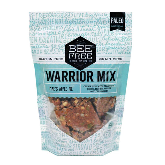 Bee Free Warrior Mix: Mae's Apple Pie Granola, Gluten Free, Grain Free - 12 Bags x 9oz