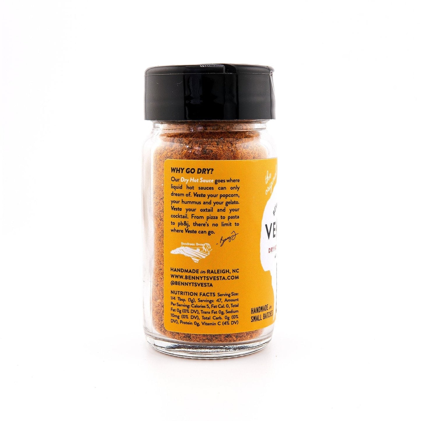 Benny T's Vesta - Dry Hot Sauce - Reaper | 12 Jars