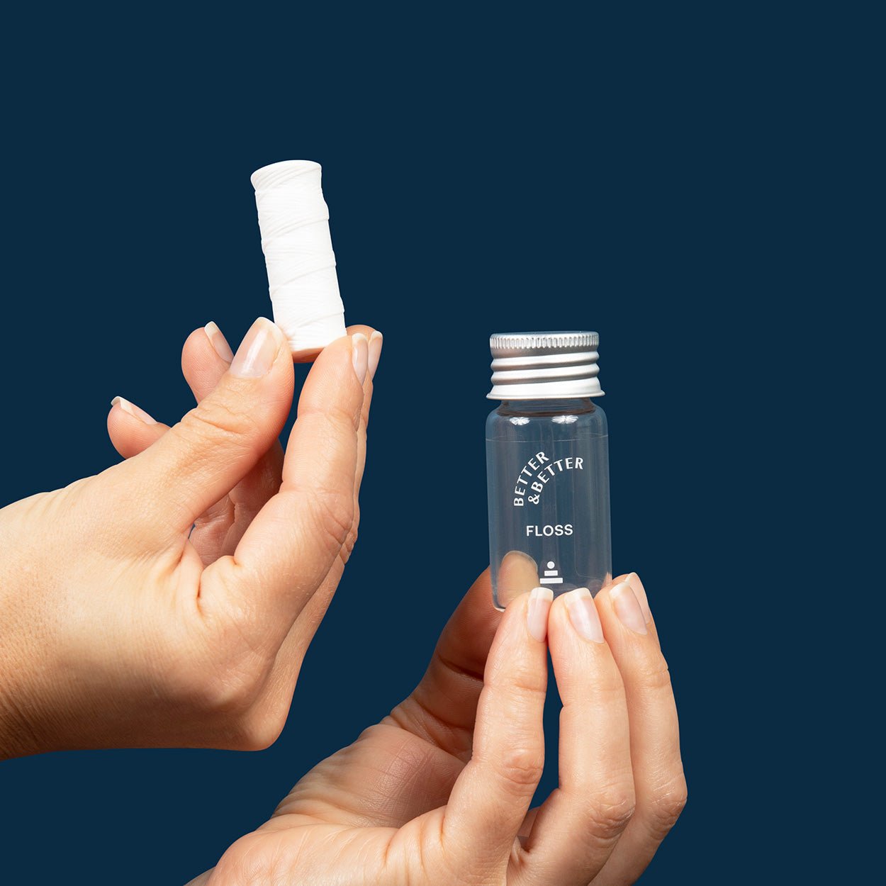 Better & Better Natural Floss in Glass Jar