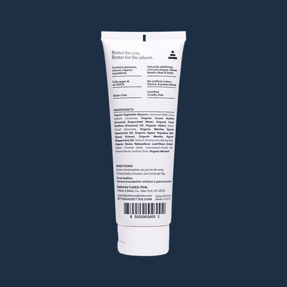 Better & Better Purity Toothpaste Tube - 2 Pack